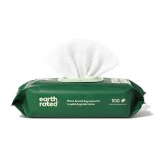 Earth Rated Dog Wipes, Unscented, 100ct