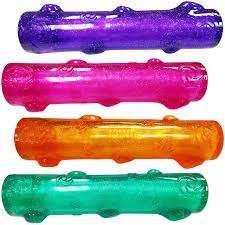 KONG Squeezz® Crackle Stick, M, Assorted Colors