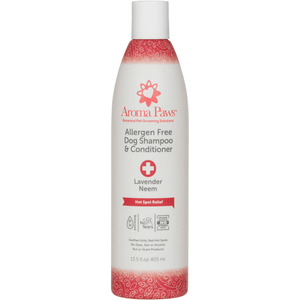 Aroma Paws Hot Spot Relief Lavender Neem Shampoo 13.5 oz.