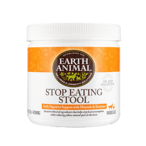 Earth Animal Stop Eating Stool Nutritional Supplement, 8 oz.