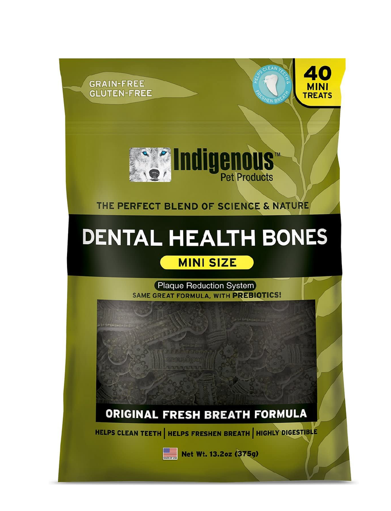 Indigenous Dental Bones Mini Fresh Breath, 13 oz, 40ct.