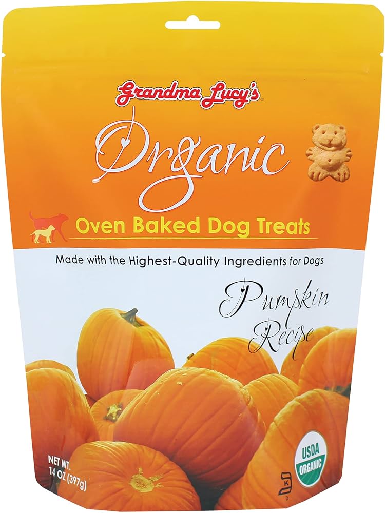 Grandma Lucy's Organic Baked Treats, Pumpkin, 14 oz.