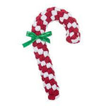 Jax & Bones Candy Cane Rope Toy, 12 in.