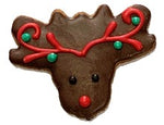 Rudolph Dog Cookie, 4"