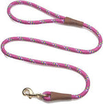 Mendota 1/2" x 6' Snap Leash, Raspberry Confetti