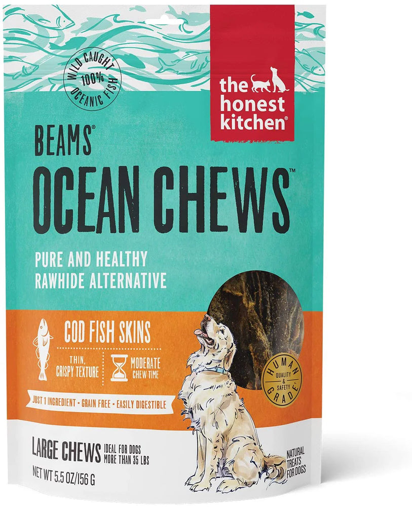 THK Beams Crispy Cod Skins, 6 oz., approx. 8in.