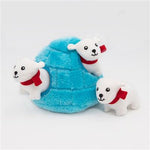 Zippy Paws Polar Bear Igloo Burrow