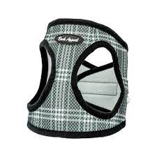 
            
                Load image into Gallery viewer, Step In Dog Harness, Black Plaid, XS
            
        