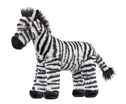 
            
                Load image into Gallery viewer, Fluff &amp;amp; Tuff Bobby Zebra, 9”
            
        