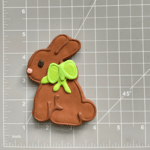 Chocolate Bunny Cookie, 4 in.