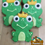 Frog Prince Cookie, 4in