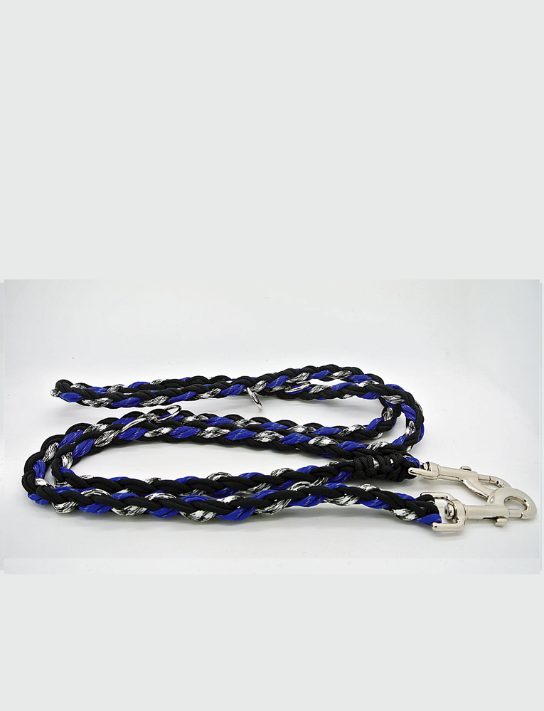 
            
                Load image into Gallery viewer, Leashes By Liz Multipurpose Leash, Blue, 8ft
            
        