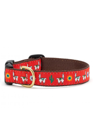
            
                Load image into Gallery viewer, Up Country Llama Dog Collar, XL
            
        