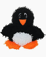 Mighty MicroFiber Ball Penguin, M, Blk., 9 in.