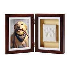 PawPrints Desk Frame, Espresso, 4x6in Photo Insert
