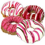 Pup Pawtisserie Mini Valentine Donuts, 2pk. , 1.25in. dia. donuts, Assorted