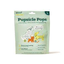 Woof Pupsicle Pops, L, Beef, 7 ct.