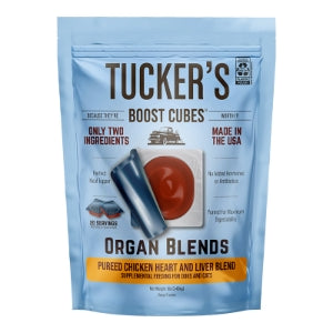 TUCKER'S DOG FROZEN BOOST CUBE Chicken HEART 1LB
