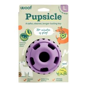 Woof Pupsicle, L, Lavender, 3.6 in. dia.