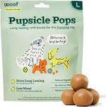 Woof Pupsicle Pops, L, CHICKEN, 7 ct.