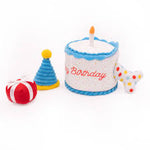 Zippy Paws Burrow - Happy Birthday Cake