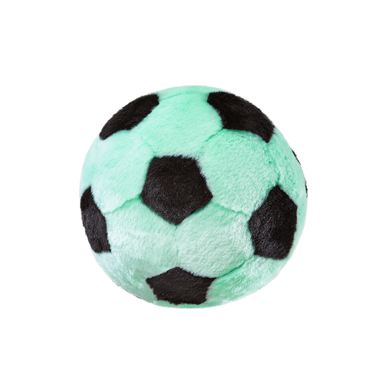 Fluff & Tuff Soccer Ball, Squeakerless, 7" Diameter