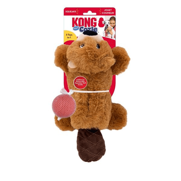 Kong Cozie Pocketz Beaver, Medium