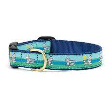 Up Country Lake Time Dog Collar, S