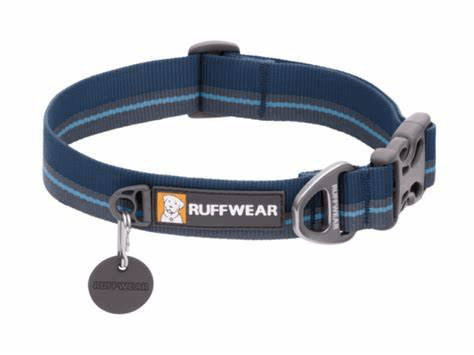 Ruffwear Flat Out Collar, Blue Horizon, 14"-20", M