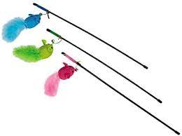 Savvy Tabby Playtime Teaser, Assorted, 18"