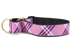 Up Country Lavender Lattice Martingale Collar, XL, 1.5"wide