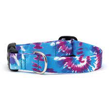 
            
                Load image into Gallery viewer, Up Country Tie Dye Collar, XS Narrow, 6-12&amp;quot;, 5/8&amp;quot;w
            
        