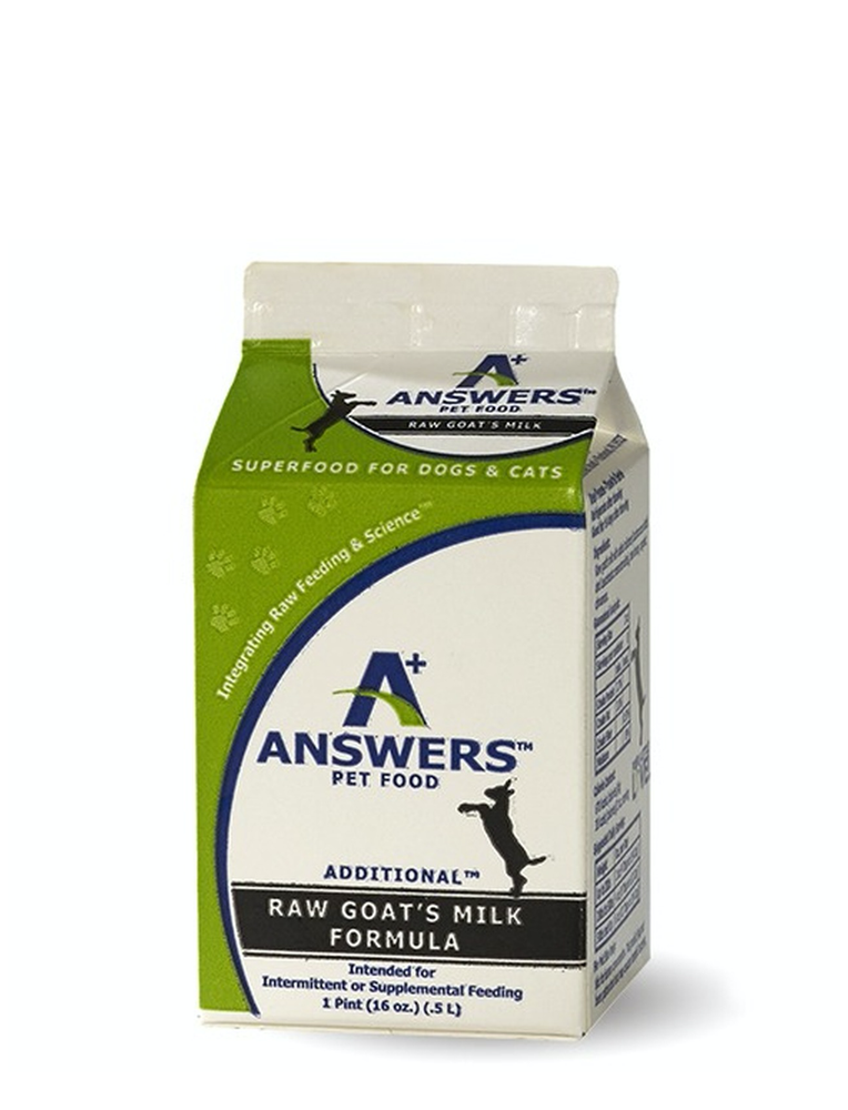 ANSWERS frozen Goat Milk 1 PT