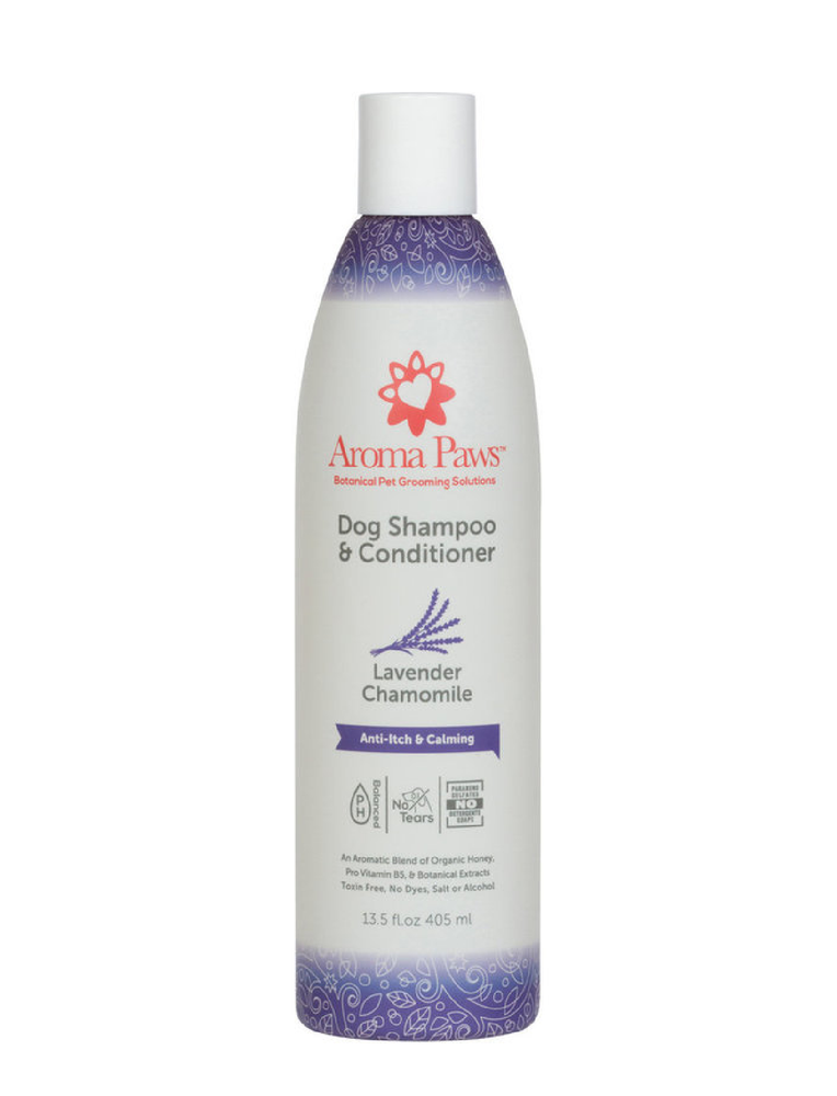 
            
                Load image into Gallery viewer, Aroma Paws Lavender/Chamomile Shampoo, 13.5 oz.
            
        
