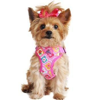 Doggie Design Wrap & Snap Harness, Maui Pink - L