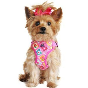 Doggie Design Wrap & Snap Harness, Maui Pink - M