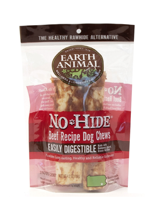 Earth Animal No-Hide Beef, M,  2 Pack