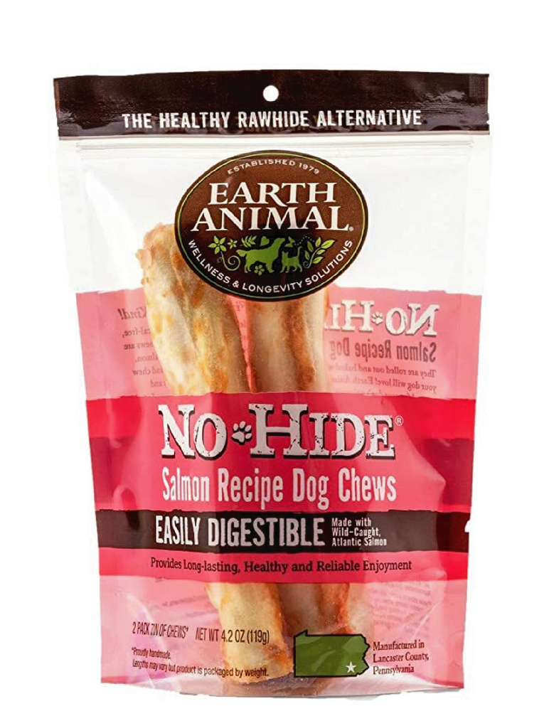 Earth Animal No-Hide Salmon, M,  2 Pack