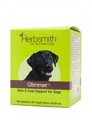 Herbsmith Glimmer Skin & Coat, Large Dog Chews, 60 ct.