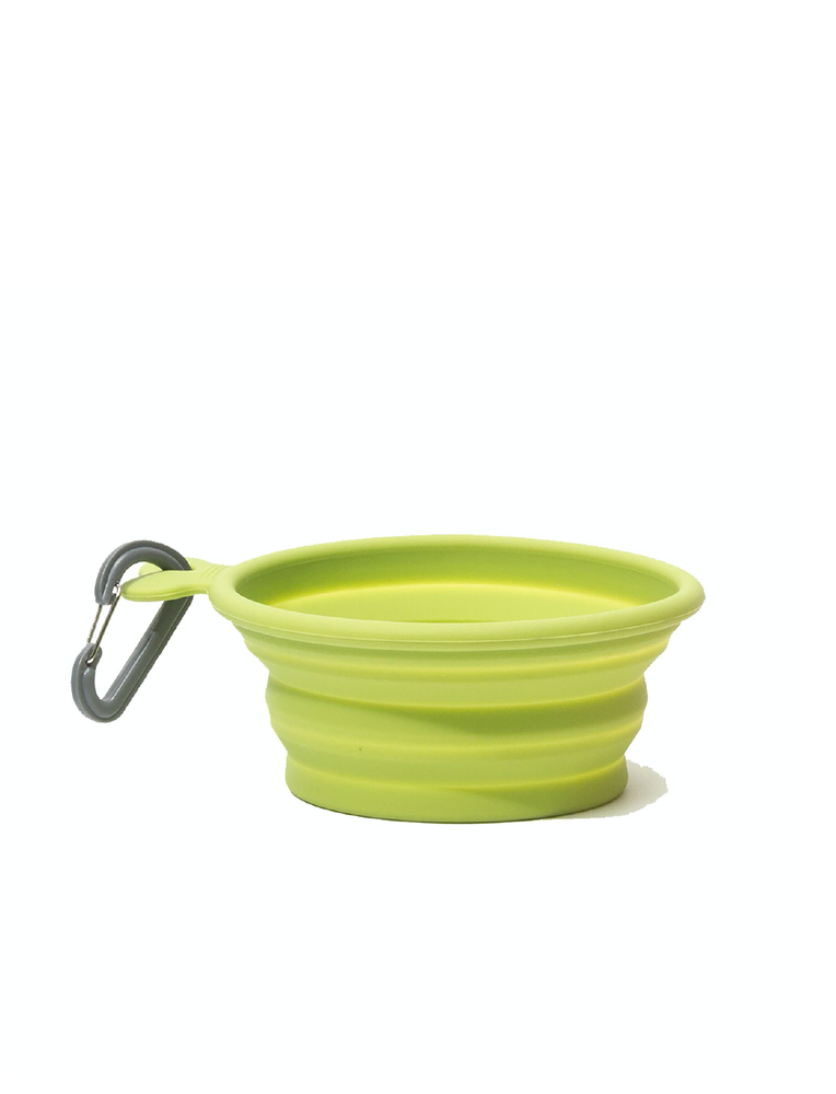 
            
                Load image into Gallery viewer, Messy Mutts - Collapsible Bowl, Green, 1.5 c. capacity
            
        