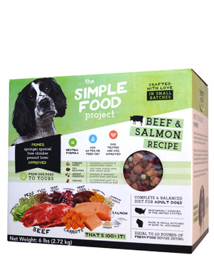 The Simple Food Project - Beef & Salmon 6lbs
