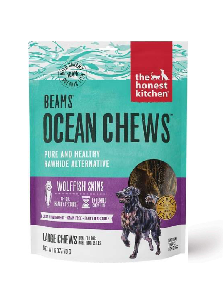 
            
                Load image into Gallery viewer, THK Beams Wolffish Talls Chews, 6 oz.
            
        