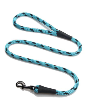 
            
                Load image into Gallery viewer, Mendota 1/2&amp;quot; x 4&amp;#39; - Snap Leash Black Ice Turquoise
            
        