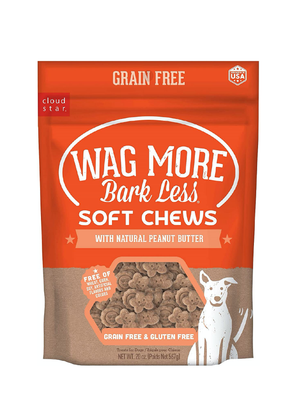 Wag More Soft & Chewy, Peanut Butter, 6oz.